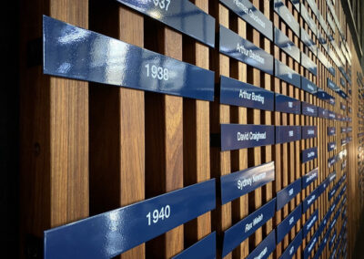 Honours Boards, University of the Witwatersrand Great Hall